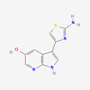 4-(5-Hydroxy-1H-pyrrolo[2,3-b]pyridin-3-yl)thiazol-2-amine
