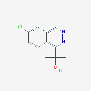 2-(6-Chlorophthalazin-1-yl)propan-2-ol