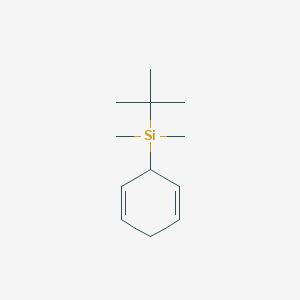 molecular formula C12H22Si B8445498 Tert-butyl(cyclohexa-2,5-dien-1-yl)dimethylsilane 