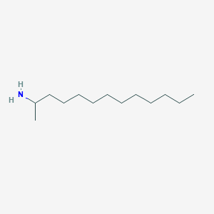 molecular formula C13H29N B084455 2-氨基十三烷 CAS No. 13205-57-7