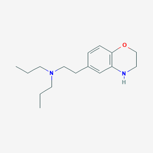 N-[2-(3,4-dihydro-2H-1,4-benzoxazin-6-yl)ethyl]-N-propylpropan-1-amine