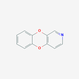 molecular formula C11H7NO2 B8445613 [1,4]Benzodioxino[2,3-c]pyridine 