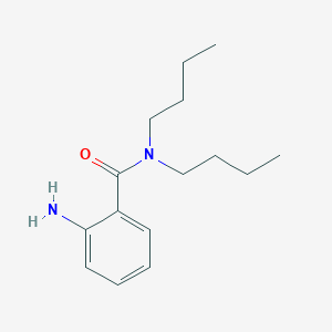 molecular formula C15H24N2O B8445635 2-amino-N,N-dibutyl benzamide 