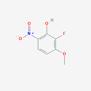 2-Fluoro-3-methoxy-6-nitrophenol
