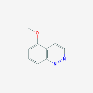 molecular formula C9H8N2O B8445730 5-Methoxycinnoline 