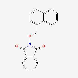 molecular formula C19H13NO3 B8445797 N-(1-naphthyl)methoxyphthalimide 