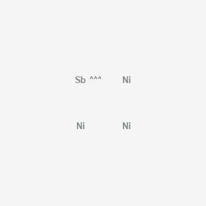 molecular formula Ni3Sb B084458 Antimony, compd. with nickel (1:3) CAS No. 12503-49-0