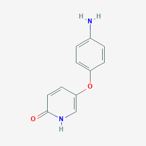 molecular formula C11H10N2O2 B8445865 3-(4-amino-phenoxy)-1H-pyridin-6-one CAS No. 630125-62-1