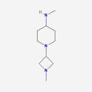 Methyl-[1-(1-methylazetidin-3-yl)piperidin-4-yl]amine