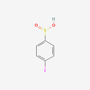 molecular formula C6H5IO2S B8445929 4-Iodo-benzenesulfinic acid 