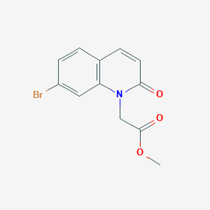 methyl 2-(7-bromo-2-oxoquinolin-1(2H)-yl)acetate