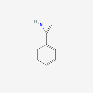 molecular formula C8H7N B8446085 2-Phenylazirine 