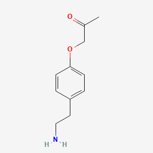 1-[4-(2-Aminoethyl)phenoxy]acetone