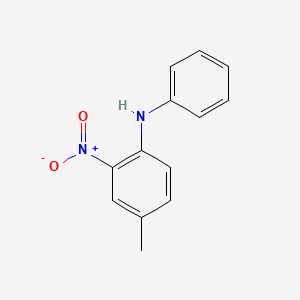 molecular formula C13H12N2O2 B8446192 (4-Methyl-2-nitrophenyl)phenylamine 