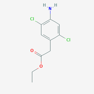 Ethyl (4-amino-2,5-dichlorophenyl)acetate