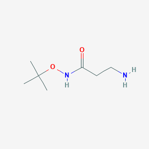 molecular formula C7H16N2O2 B8446651 2-(Tert-butoxycarbamoyl)ethylamine 