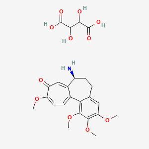 molecular formula C24H29NO11 B8446686 N-Deacetylcolchicine tartrate CAS No. 27963-65-1