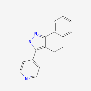 2-Methyl-3-pyridin-4-yl-4,5-dihydrobenzo[g]indazole