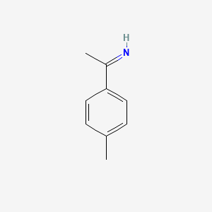 molecular formula C9H11N B8446802 1-(4-Methylphenyl)ethaneimine 