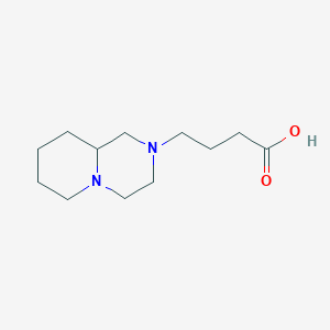 4-(Octahydro-2h-pyrido[1,2-a]pyrazin-2-yl)butyric acid