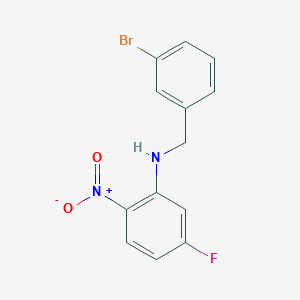 N-(3-Bromobenzyl)-5-fluoro-2-nitrobenzenamine