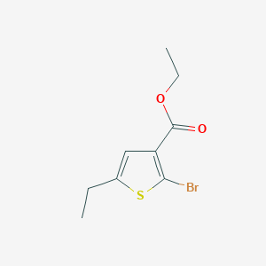 Ethyl2-bromo-5-ethylthiophene-3-carboxylate