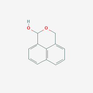 molecular formula C12H10O2 B8446970 1,3-Dihydrobenzo[de]isochromen-1-ol 