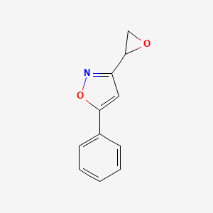 3-(1,2-Epoxyethyl)-5-phenylisoxazole