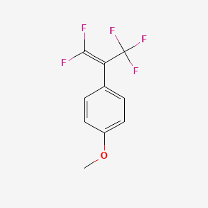 4-(2,2-Difluoro-1-(trifluoromethyl)ethenyl)anisole