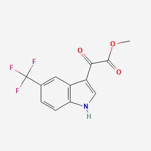 Methyl 2-(5-trifluoromethyl-1H-indol-3-yl)oxoacetate