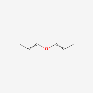 molecular formula C6H10O B8447248 1-[(Prop-1-en-1-yl)oxy]prop-1-ene CAS No. 4696-27-9