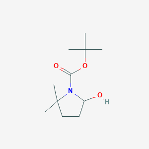 Tert-butyl 5-hydroxy-2,2-dimethylpyrrolidine-1-carboxylate