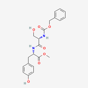 molecular formula C21H24N2O7 B8447355 Z-Ser-Tyr-OMe 