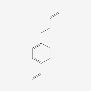 molecular formula C12H14 B8447435 4-(3-Butenyl)styrene 