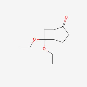 6,6-Diethoxybicyclo[3.2.0]heptan-2-one