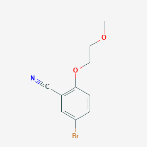 5-Bromo-2-(2-methoxy-ethoxy)-benzonitrile