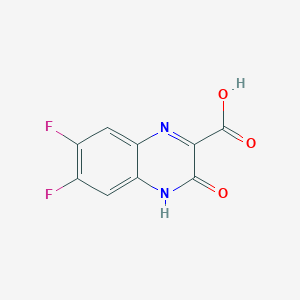 6,7-Difluoro-3-hydroxyquinoxaline-2-carboxylic acid