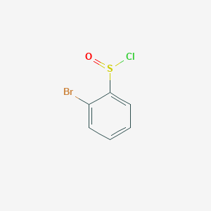 molecular formula C6H4BrClOS B8447586 2-Bromobenzenesulfinyl chloride 