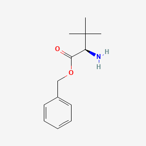 molecular formula C13H19NO2 B8447645 (R)-benzyl 2-amino-3,3-dimethylbutanoate 