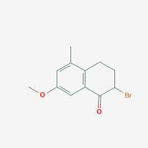 2-bromo-7-methoxy-5-methyl-3,4-dihydro-2H-naphthalen-1-one