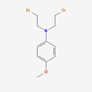 N,N-bis(2-bromoethyl)-4-methoxyaniline
