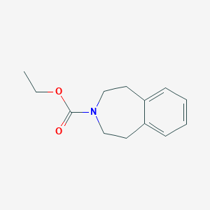 ethyl 1,2,4,5-tetrahydro-3H-3-benzazepine-3-carboxylate