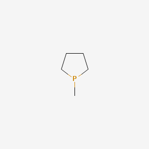 molecular formula C5H11P B8447919 1-Methylphospholane CAS No. 17167-23-6
