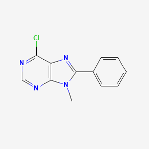 6-Chloro-9-methyl-8-phenyl-9H-purine