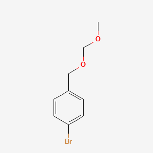 molecular formula C9H11BrO2 B8448213 1-Bromo-4-(methoxymethoxymethyl)benzene 