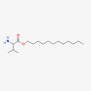 molecular formula C17H35NO2 B8448256 Dodecyl 2-amino-3-methylbutanoate 