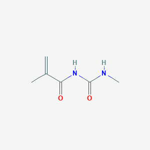molecular formula C6H10N2O2 B8448579 1-Methacryloyl-3-methylurea 