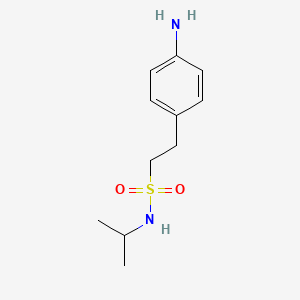 2-(4-Amino-phenyl)-ethanesulfonic acid isopropylamide