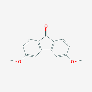 molecular formula C15H12O3 B084488 3,6-Dimethoxyfluoren-9-one CAS No. 13235-07-9
