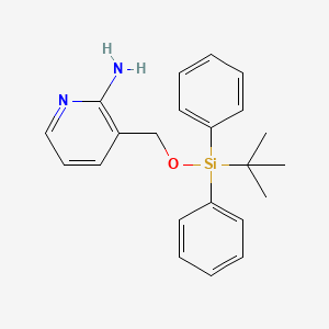 3-((Tert-butyldiphenylsilyloxy)methyl)pyridin-2-amine